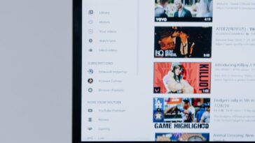 browsing youtube